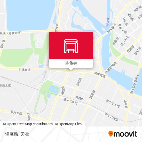 洞庭路地图