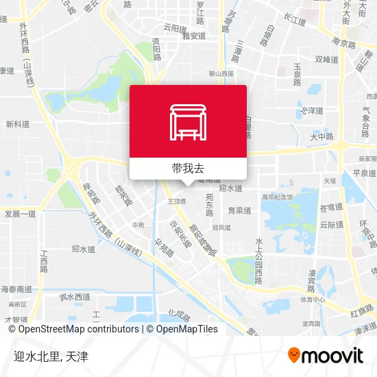迎水北里地图