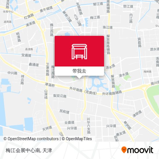 梅江会展中心南地图