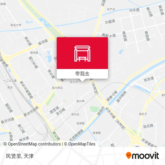 民贤里地图
