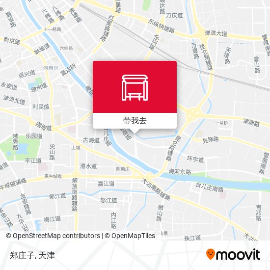 郑庄子地图