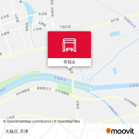 大杨庄地图