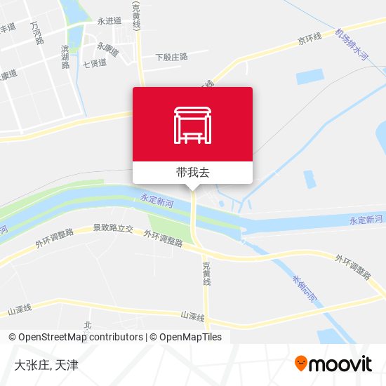 大张庄地图