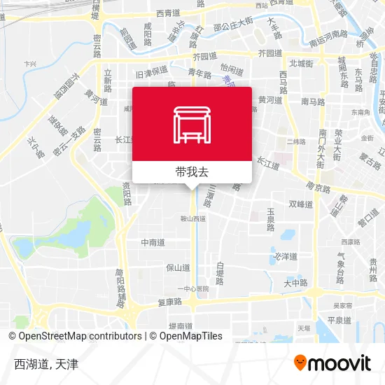 西湖道地图