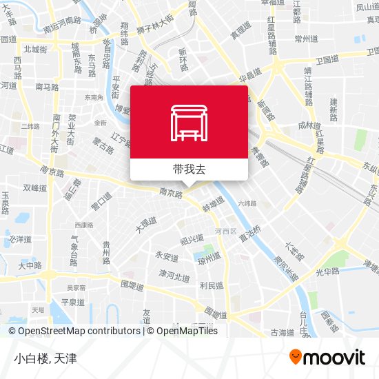 小白楼地图