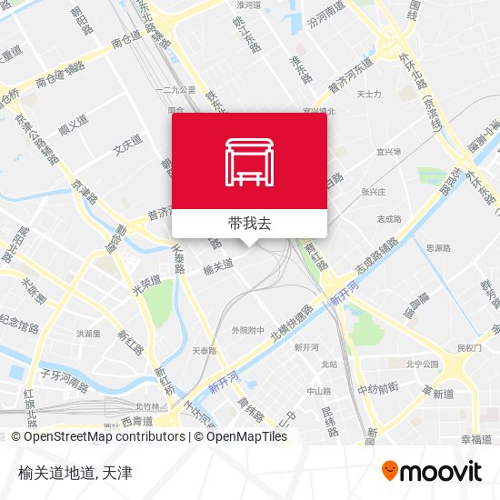 榆关道地道地图