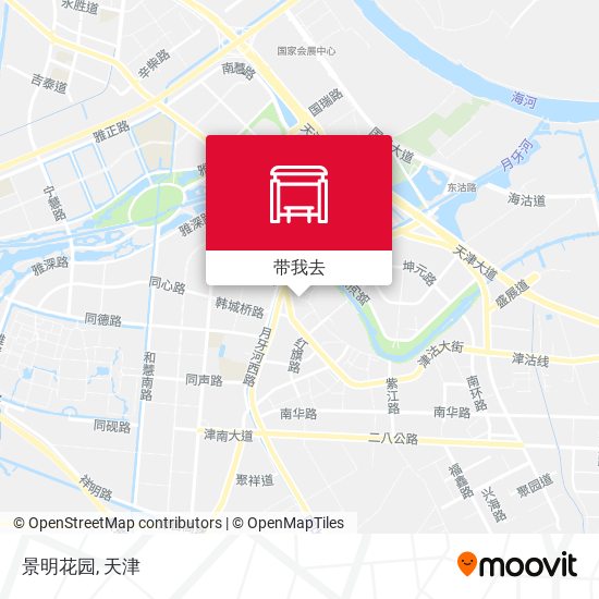 景明花园地图
