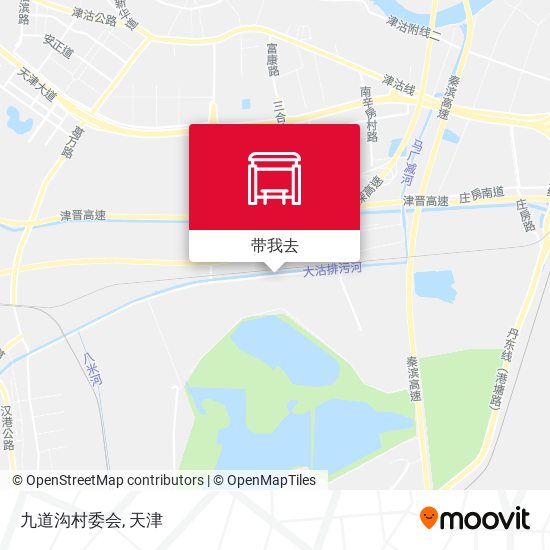 九道沟村委会地图