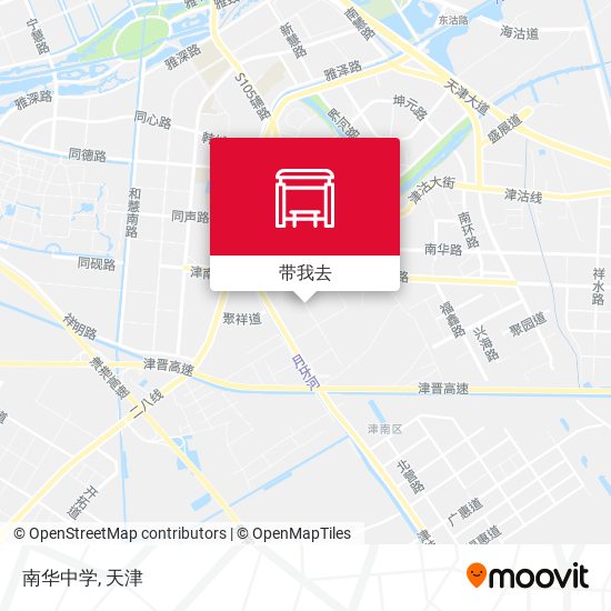 南华中学地图