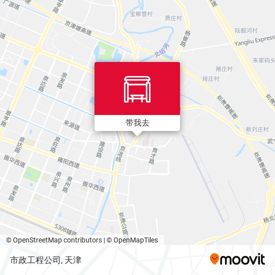 市政工程公司地图