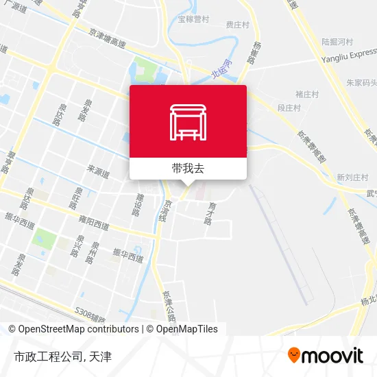市政工程公司地图
