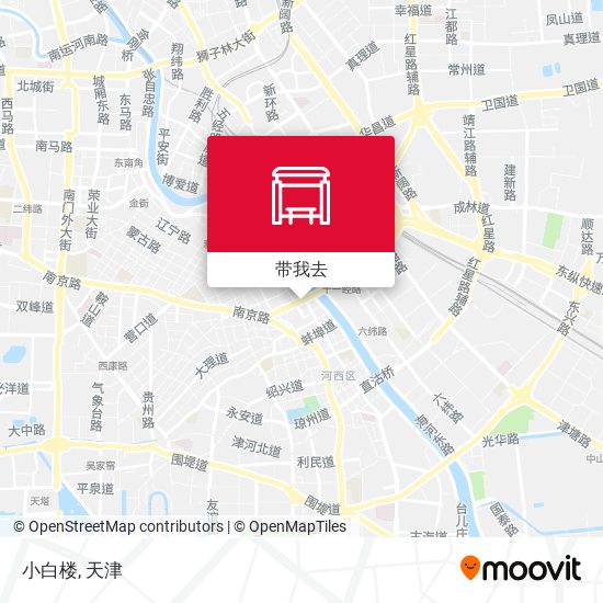 小白楼地图