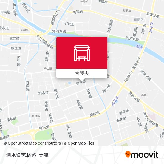 泗水道艺林路地图