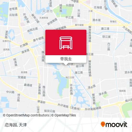 恋海园地图