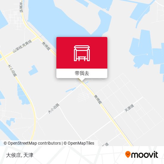 大侯庄地图
