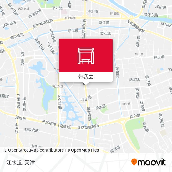 江水道地图