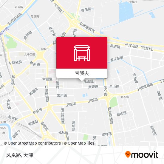 凤凰路地图