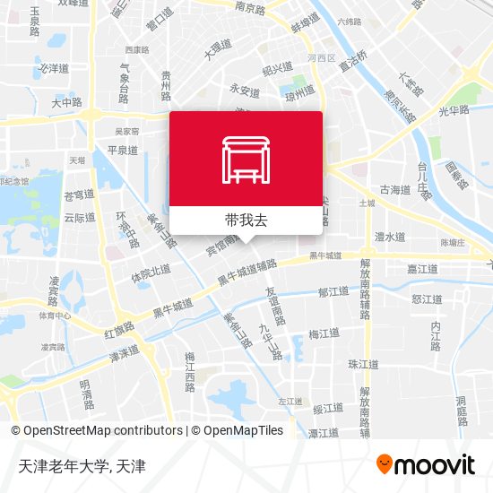 天津老年大学地图