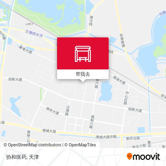 协和医药地图