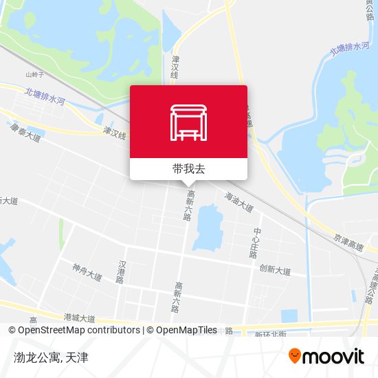 渤龙公寓地图