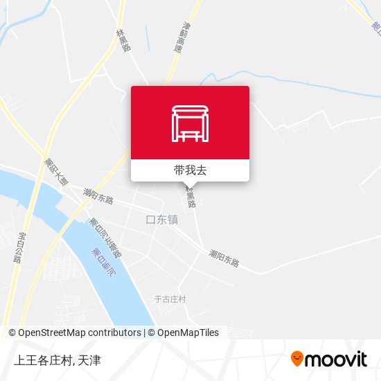 上王各庄村地图