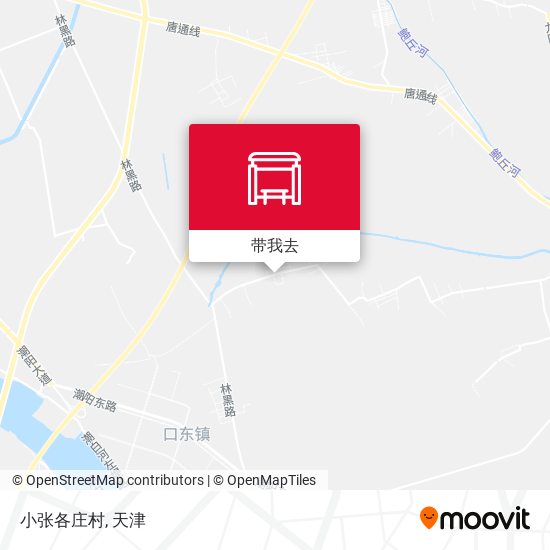 小张各庄村地图