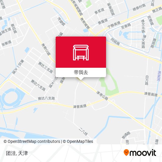 团洼地图