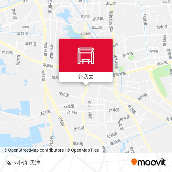 洛卡小镇地图