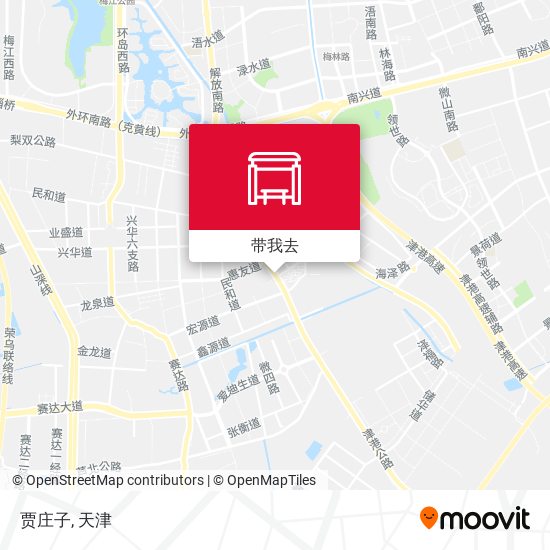 贾庄子地图
