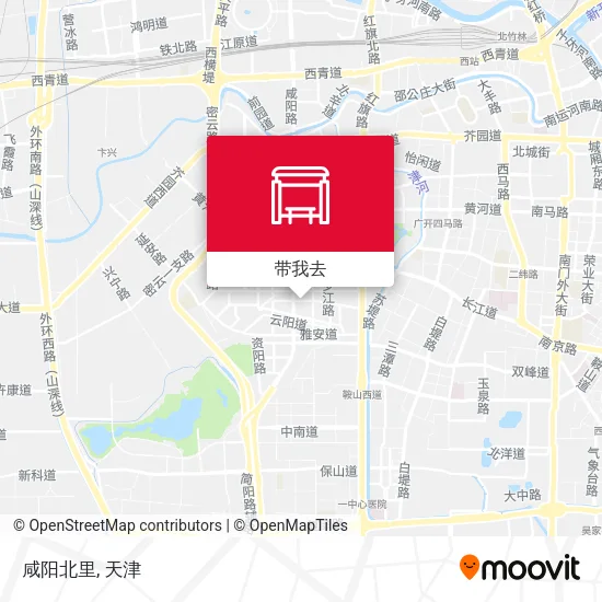 咸阳北里地图