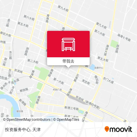 投资服务中心地图