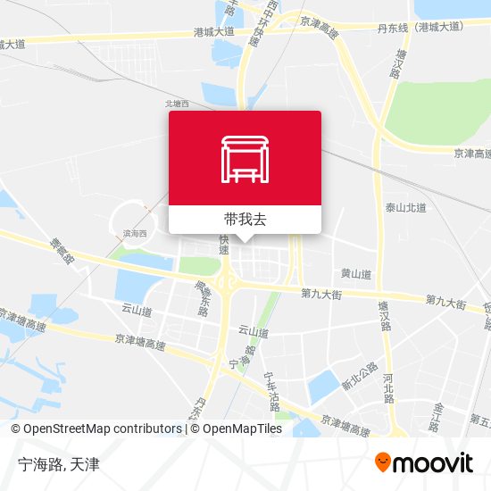 宁海路地图