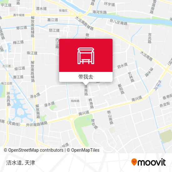 浯水道地图