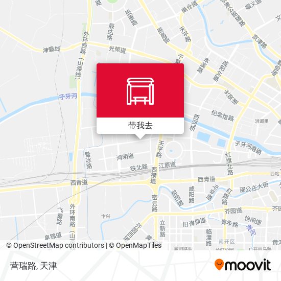 营瑞路地图