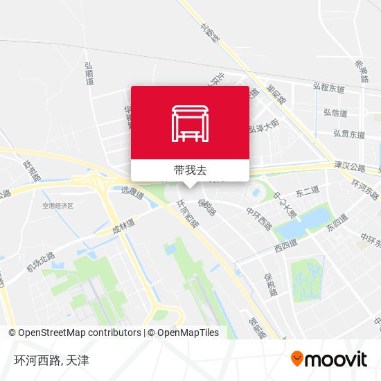 环河西路地图