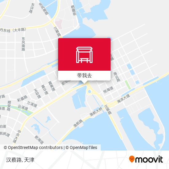 汉蔡路地图