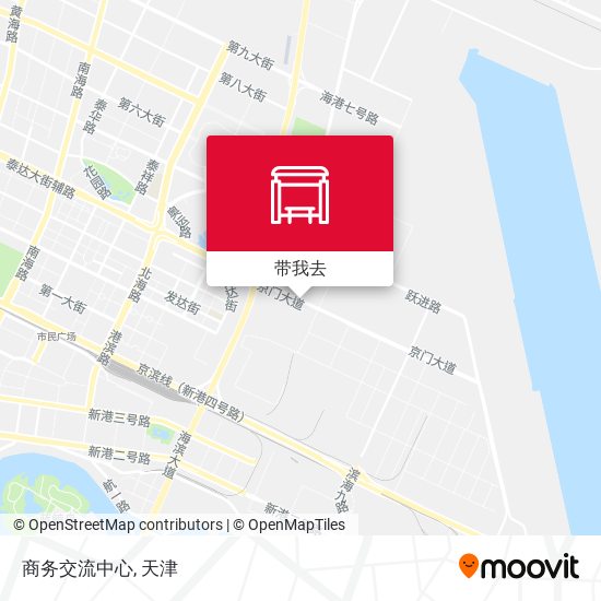 商务交流中心地图