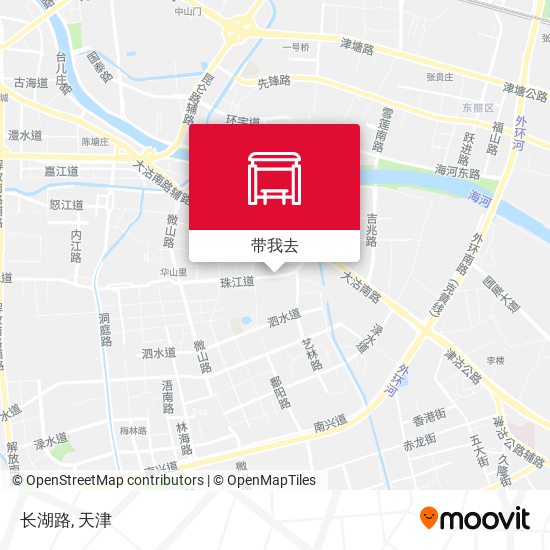 长湖路地图