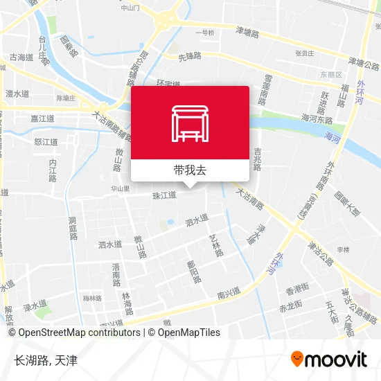 长湖路地图