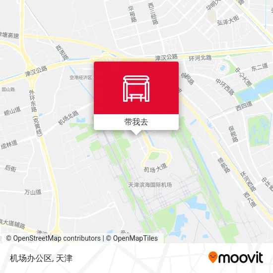 机场办公区地图