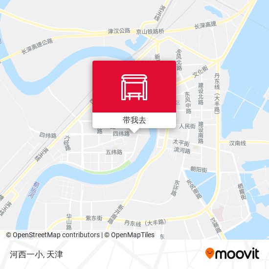 河西一小地图