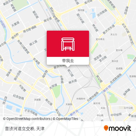 普济河道立交桥地图