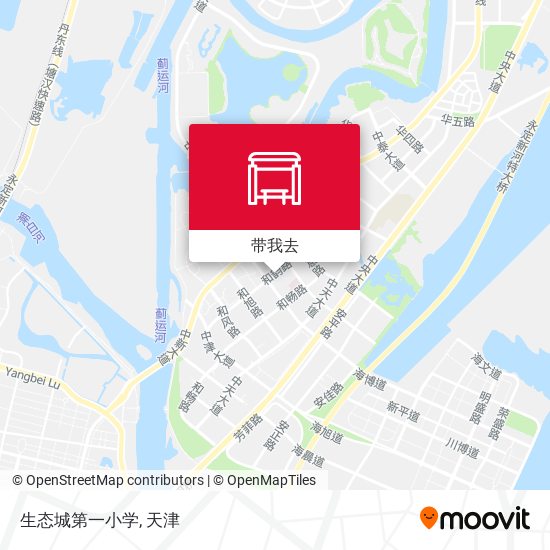 生态城第一小学地图