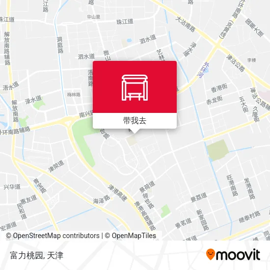 富力桃园地图