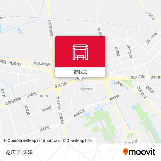 赵庄子地图