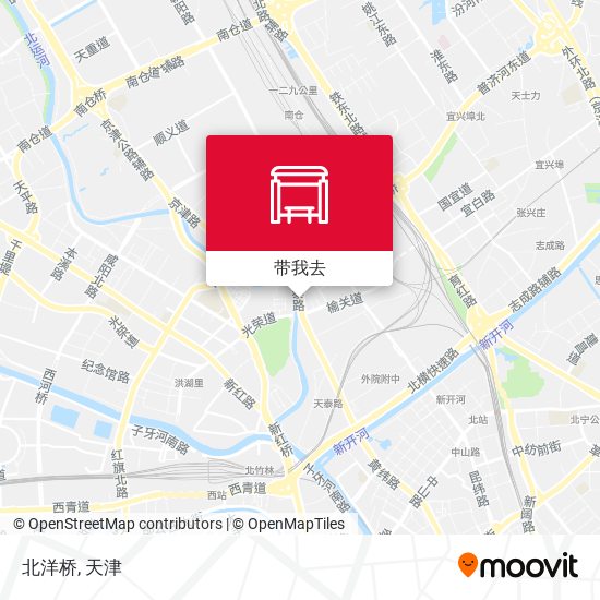 北洋桥地图