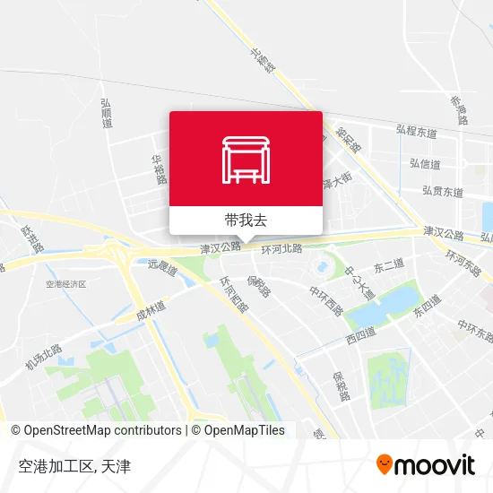 空港加工区地图