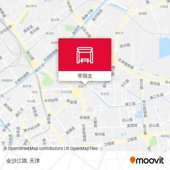 金沙江路地图