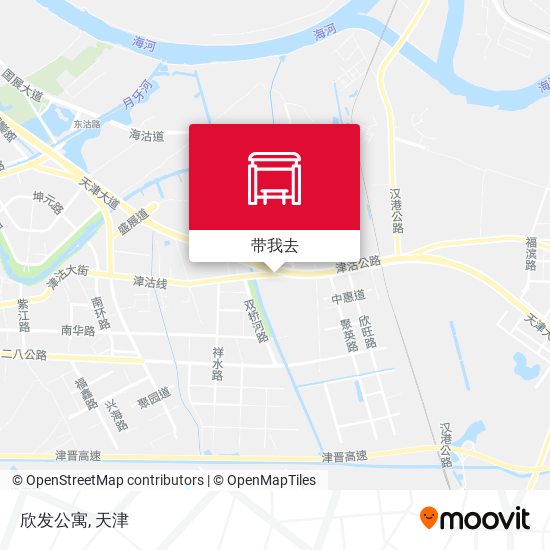 欣发公寓地图