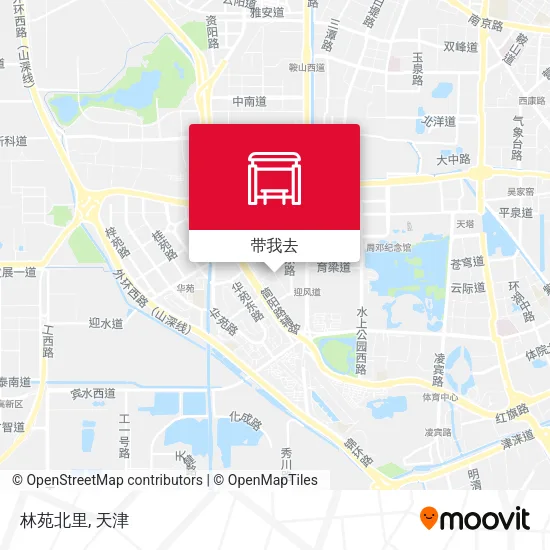 林苑北里地图